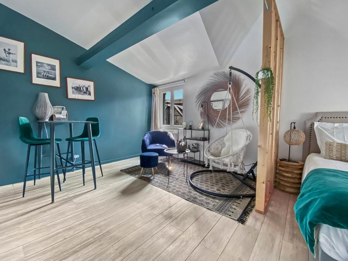 Apartament Les Calins D'Honfleur Zewnętrze zdjęcie