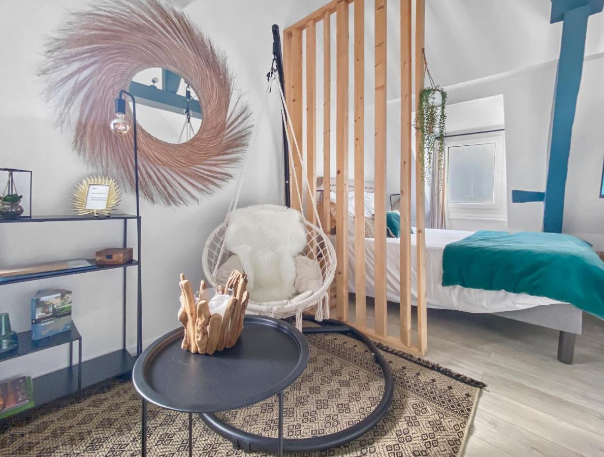 Apartament Les Calins D'Honfleur Zewnętrze zdjęcie