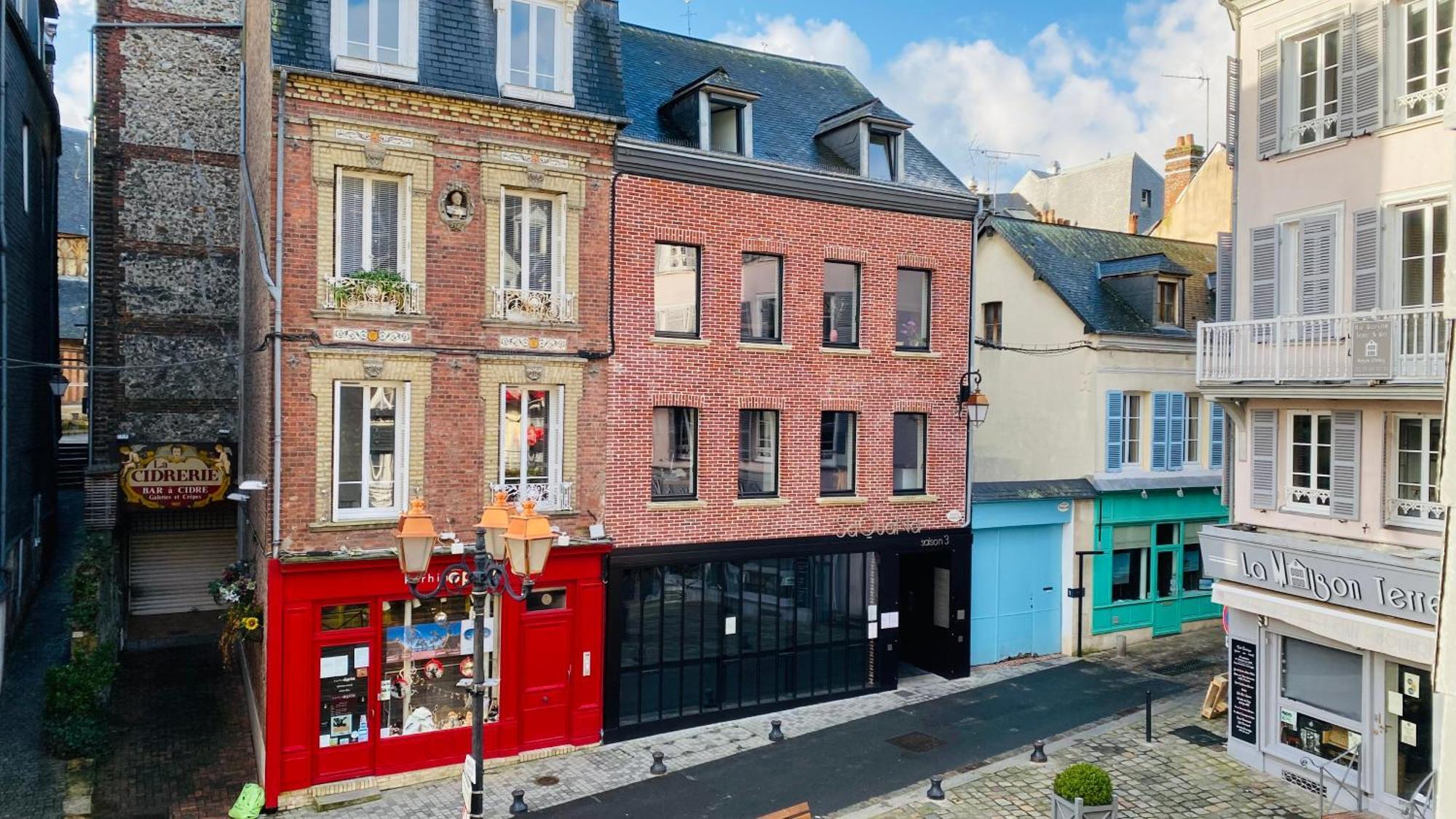 Apartament Les Calins D'Honfleur Zewnętrze zdjęcie